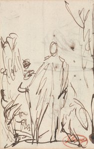 立ち姿 作： George Romney
